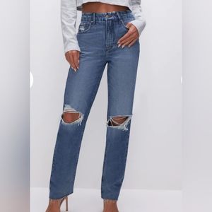 Good American GOOD BOY Jeans 4/27